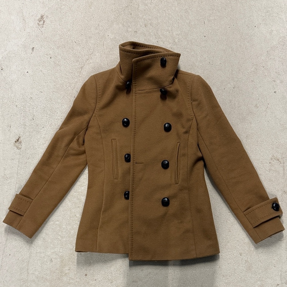 Babaton Brown Pea Coat